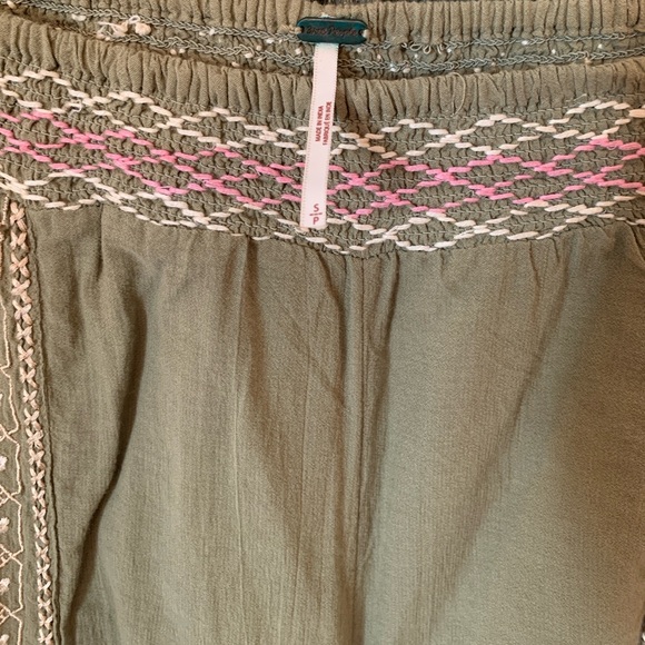 Free People Camellia Embroidered Joggers - Picture 7 of 11